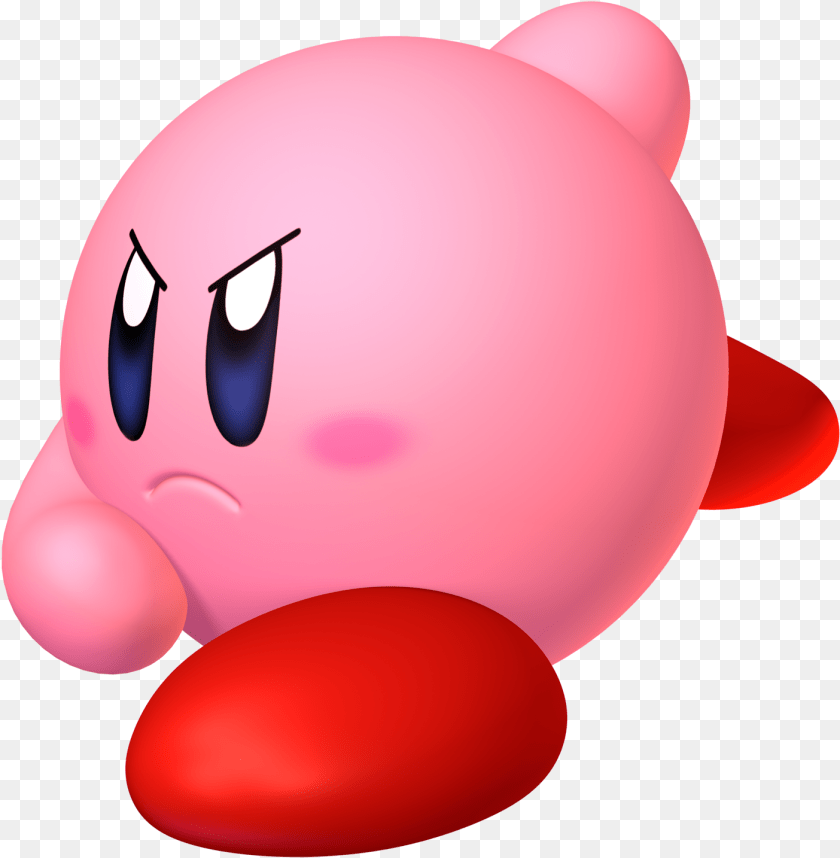 1404x1434 Kirby Angry Kirby, Piggy Bank PNG