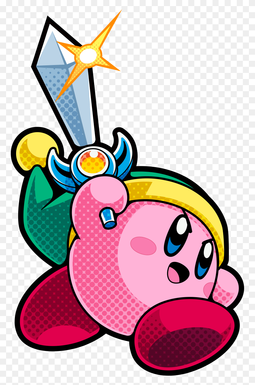 771x1207 Kirby Battle Royale Kirby S Return To Dream Land Kirby Kirby Battle Royale Kirby, Cross, Symbol, Cutlery HD PNG Download