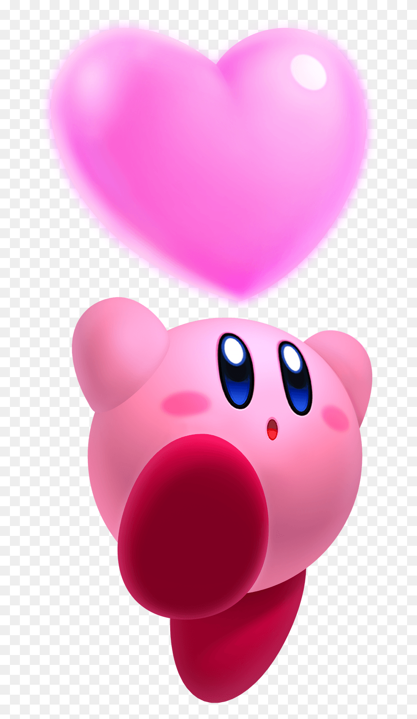 687x1389 Kirby Star Allies Kirby Star Allies Render, Balloon, Ball, Piggy Bank HD PNG Download