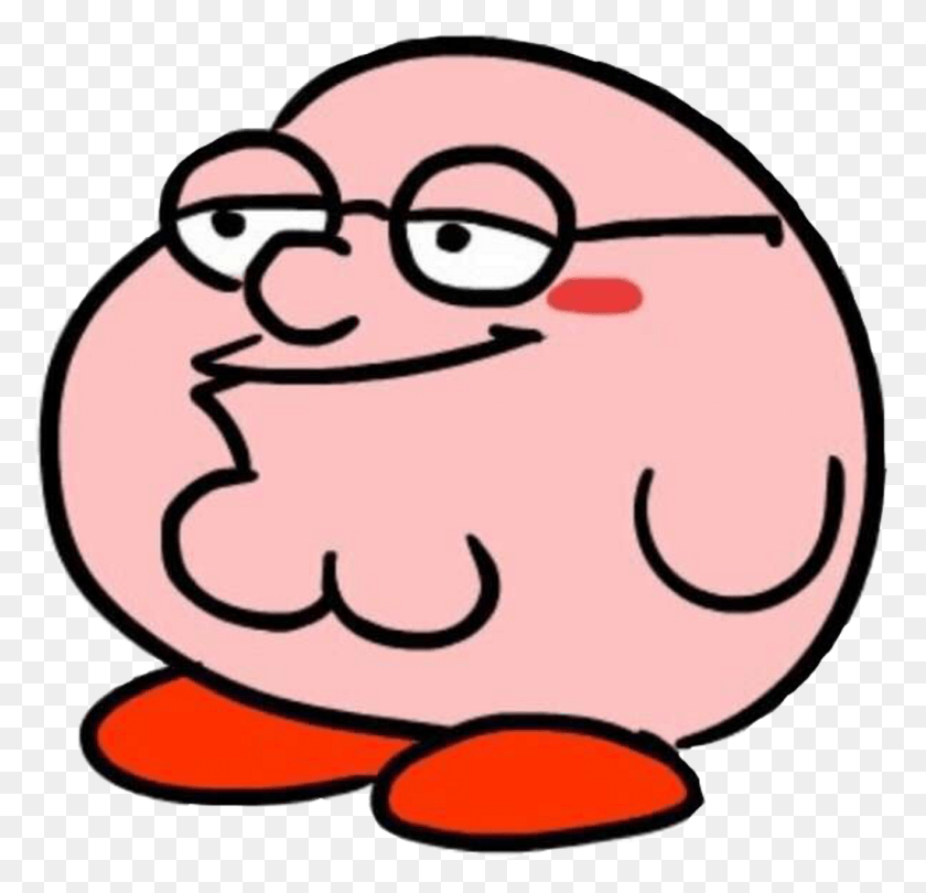 1024x985 Kirby Sticker Peter Griffin Kirby, Food, Animal, Bowl HD PNG Download