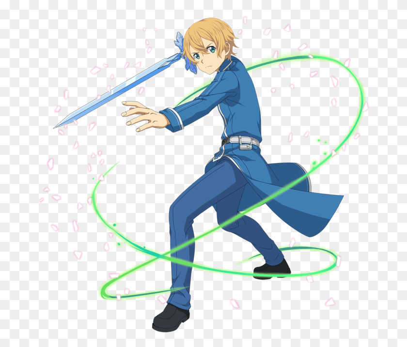 686x657 Kirito And Eugeo Are Arriving Tomorrow In Memory Defrag Memory Defrag Eugeo, Person, Human, Magician HD PNG Download