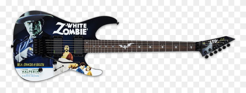 1199x399 Kirk Hammett Zombie Guitar, Leisure Activities, Musical Instrument, Bass Guitar HD PNG Download