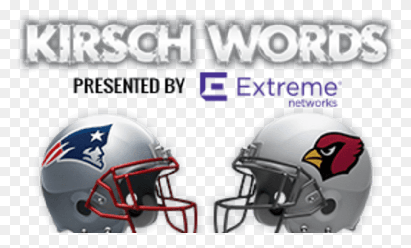 812x465 Kirsch Words Cardinals New England Patriots, Clothing, Apparel, Helmet HD PNG Download