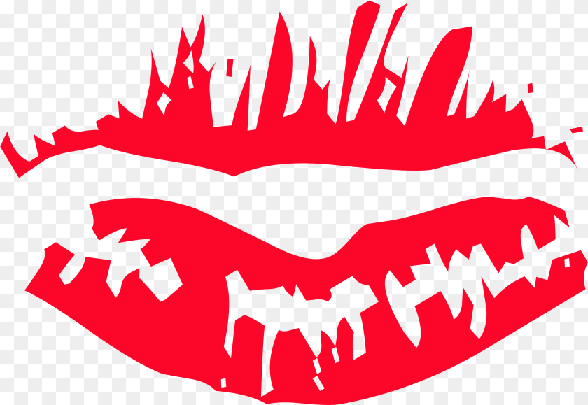 3834x2643 Kiss Clip Lips Transprent Download Art Lips Drawing, Teeth, Person, Mouth, Body Part Sticker PNG