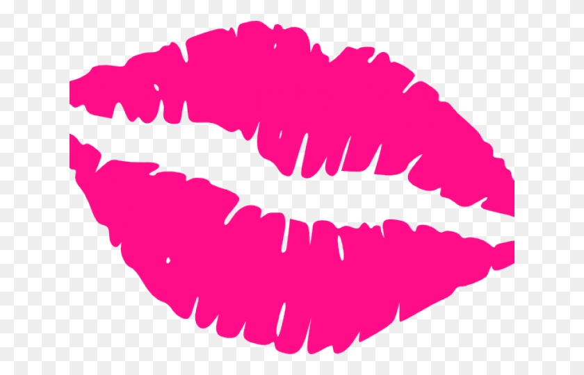 640x480 Kiss Clipart Lip Print Lips Clip Art, Teeth, Mouth, Sea HD PNG Download