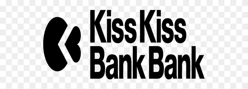 553x241 Kiss Kiss Bank Bank Logo Human Action, Gray, World Of Warcraft HD PNG Download