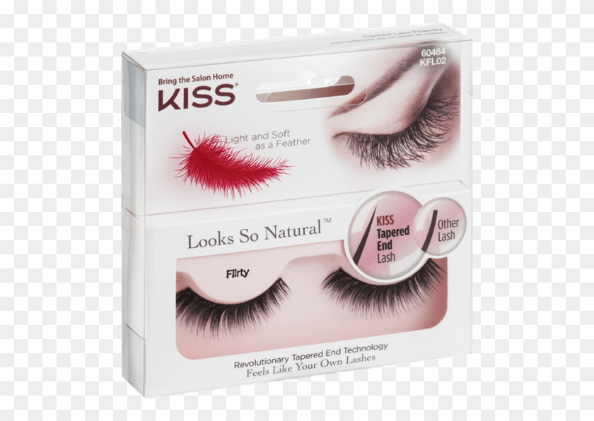 501x536 Kiss Lashes Flirty Kiss, Label, Text, Cosmetics HD PNG Download