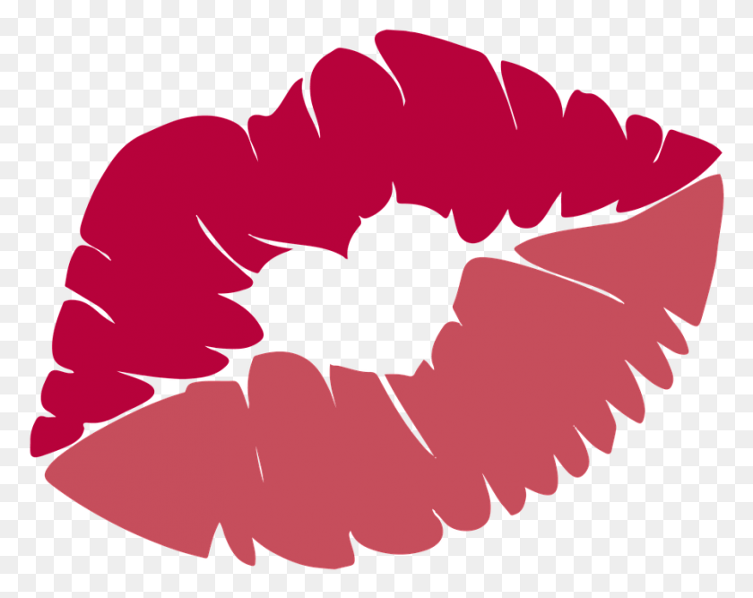 895x697 Kiss Lips Mouth Red Love Rosa Heart Valentine Lips Emoji, Plant, Flower, Blossom HD PNG Download