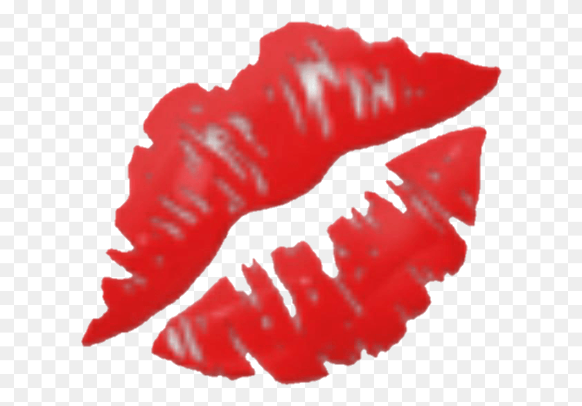 608x526 Kiss Mark Transparent Background Lipstick Emoji, Animal, Amphibian, Wildlife HD PNG Download