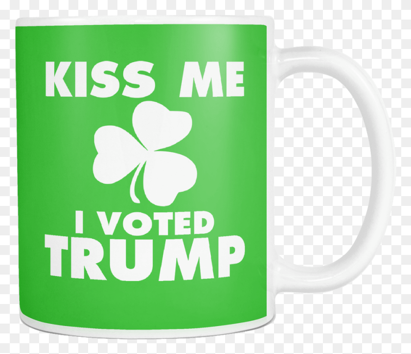 924x785 Descargar Png Kiss Me I Voted Trump Taza De 12 Oz, Taza De Café, Taza, Suelo Hd Png