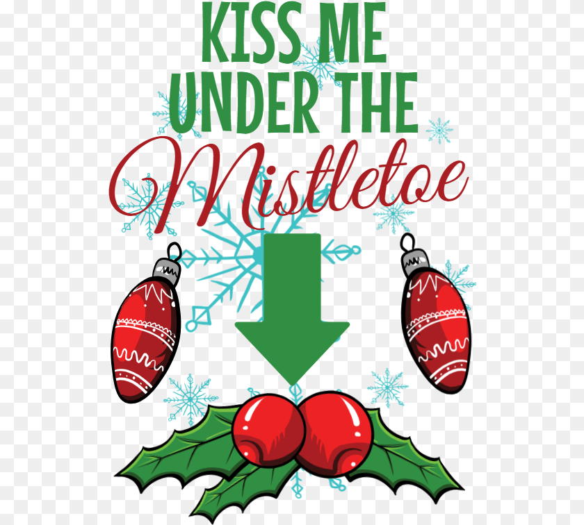 530x756 Kiss Me Under The Mistletoe Y Amor, Advertisement, Poster, Nature, Outdoors Sticker PNG