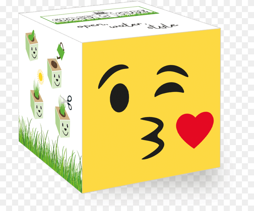 722x698 Kiss Mouth Tiger Cube, Box, Cardboard, Carton, Face Clipart PNG