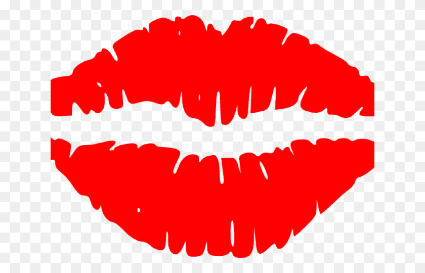 640x480 Kisses Clipart Pink Lips Clipart, Teeth, Mouth, Lip HD PNG Download