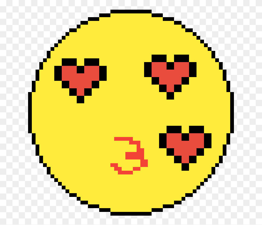 661x661 Kissing Emoji Minecraft, First Aid, Pac Man HD PNG Download