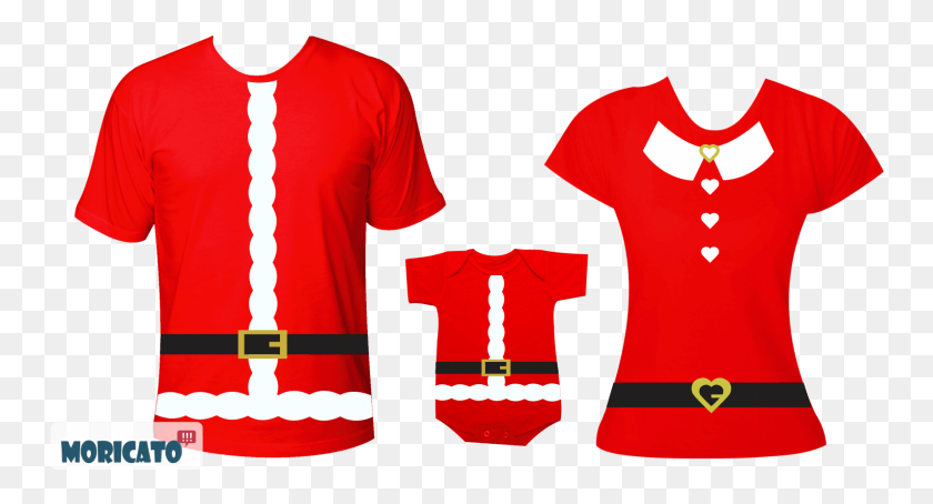 752x394 Kit De Natal Famlia Noel La Sra. Claus Camiseta, Ropa, Vestimenta, Persona Hd Png