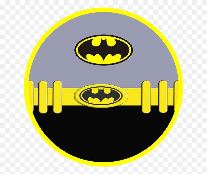 647x647 Kit Festa Batman Para Imprimir, Symbol, Batman Logo, Logo HD PNG Download