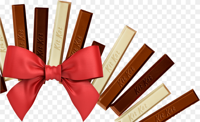 Kit Kat Wafer Bars Chocolate, Accessories, Formal Wear, Tie, Dessert Sticker PNG