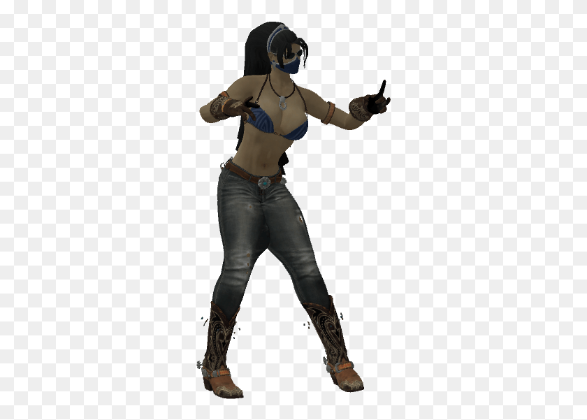 279x541 Kitana Casual Mk9 Dance, Dance Pose, Leisure Activities, Person HD PNG Download