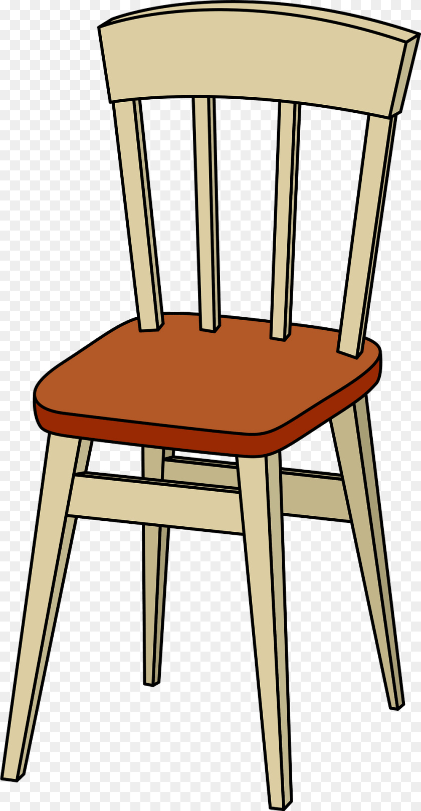 Kitchen Chair Furniture Clipart PNG