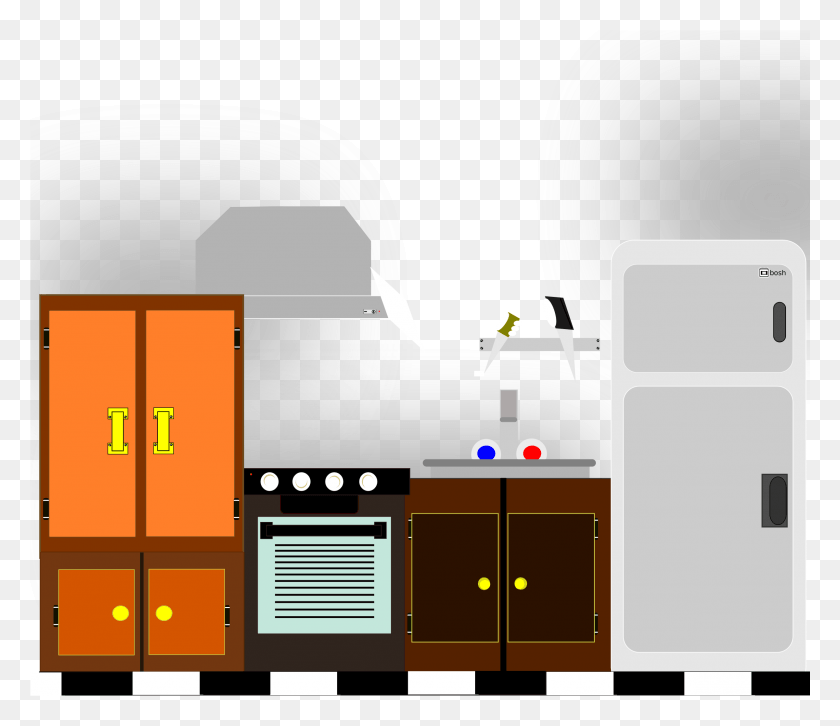 2401x2051 Kitchen Kitchen Clipart, Furniture, Home Decor, Outdoors HD PNG Download