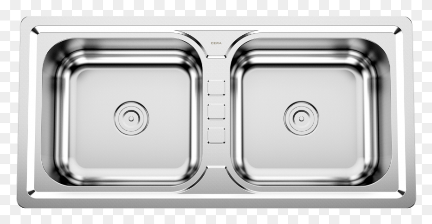 842x407 Kitchen Sink, Double Sink HD PNG Download