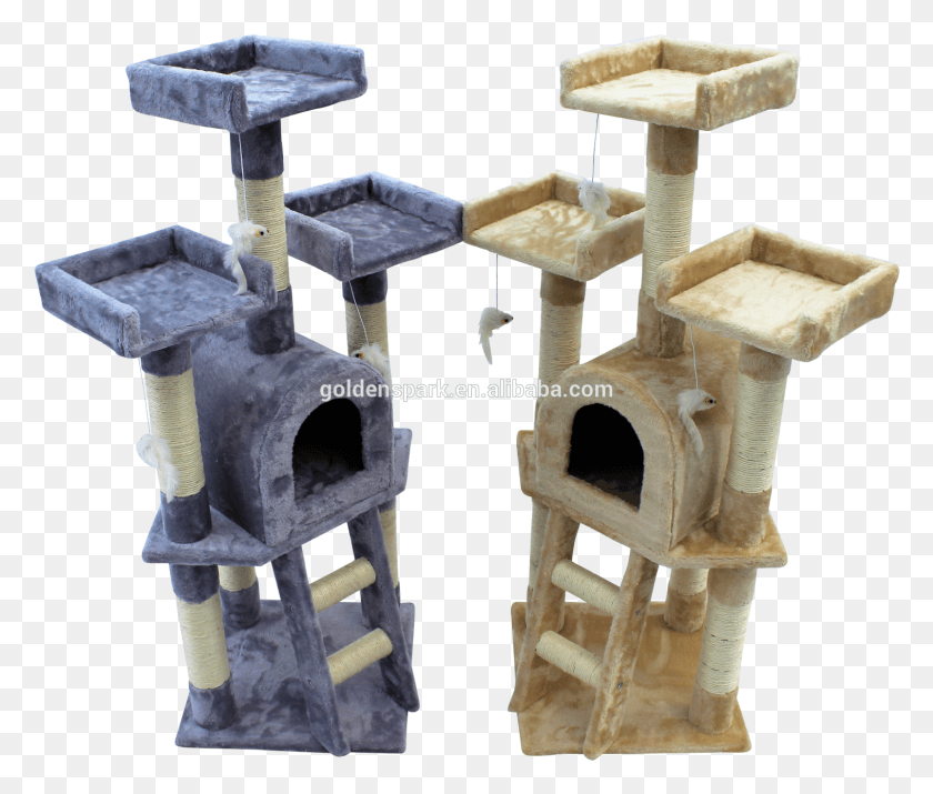 1515x1273 Kitten Cat Tree Scratch Post Sisal Toy Activity Centre Pet, Architecture, Building, Cross HD PNG Download