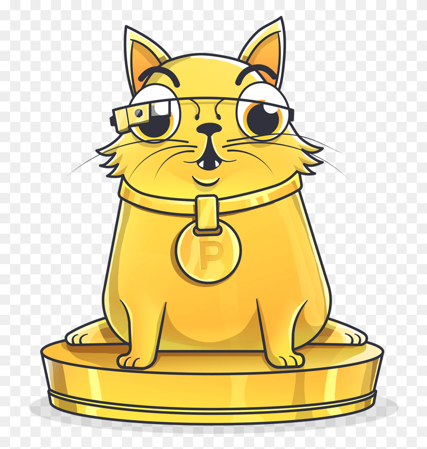 728x824 Kitty Cryptokitties Fancy Cats, Mammal, Animal, Label HD PNG Download