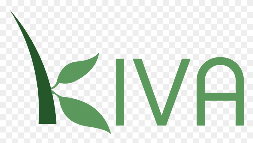 977x520 Kiva Logo Kiva Org, Text, Symbol, Leaf HD PNG Download