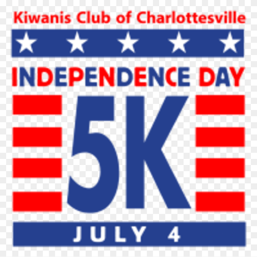 777x781 Kiwanis Independence Day 5k Graphic Design, Text, Word, Number HD PNG Download