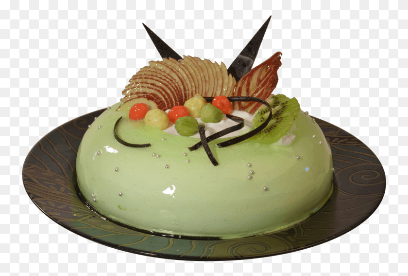 751x507 Kiwi Fruit Cake, Dessert, Food, Birthday Cake HD PNG Download