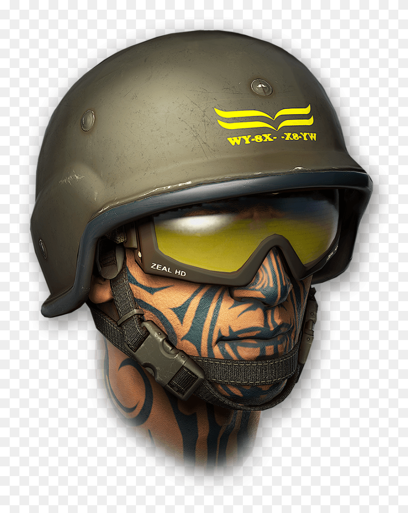 852x1088 Kiwi Helmet Rifleman Render Motorcycle Helmet, Clothing, Apparel, Crash Helmet HD PNG Download