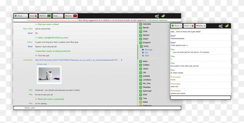 836x392 Descargar Png / Kiwi Irc Web Irc, Archivo, Texto Hd Png