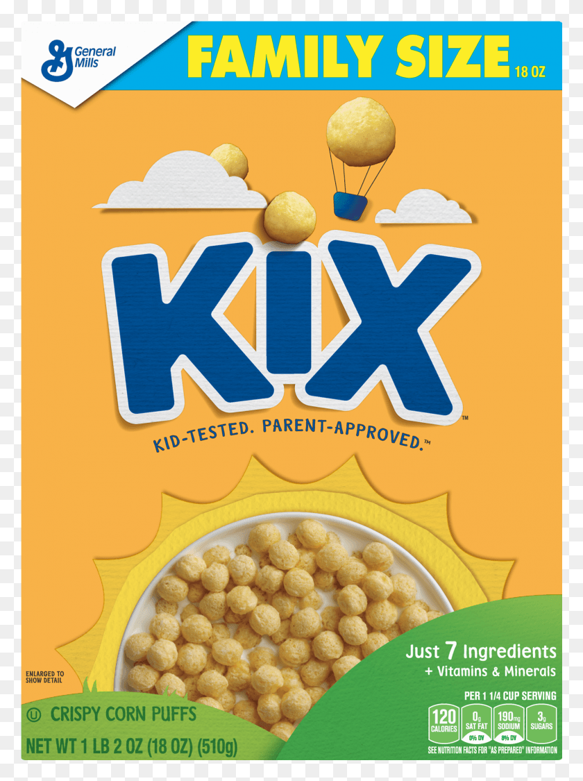 1319x1801 Descargar Png / Cereal Kix, Planta, Cartel, Publicidad Hd Png