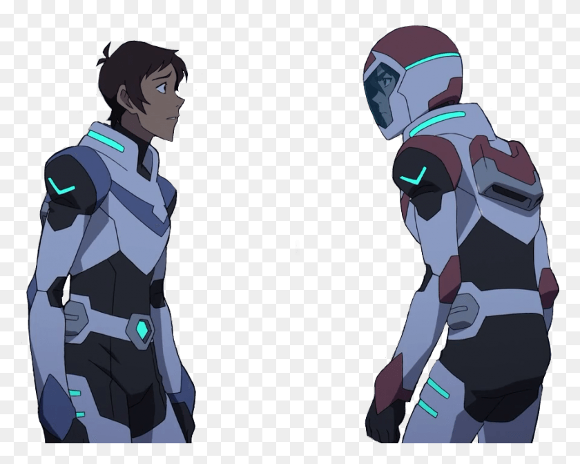 886x696 Klance Sticker Keith And Lance Moments, Person, Human, Helmet HD PNG Download
