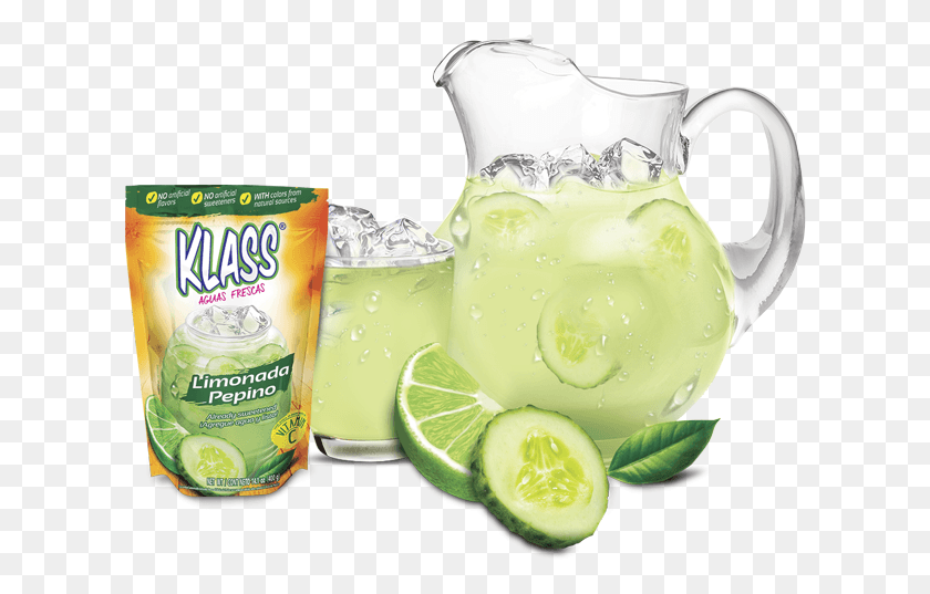 617x477 Descargar Png Klass Aguas Frescas Limonada Jarra, Bebida, Planta Hd Png