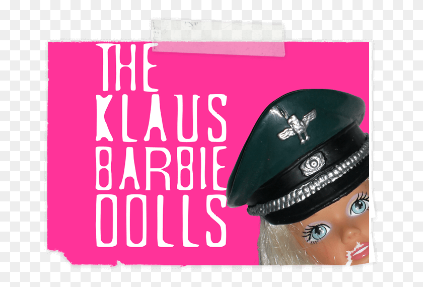 680x510 Klaus Barbie Dolls Logo Poster, Helmet, Clothing, Apparel HD PNG Download