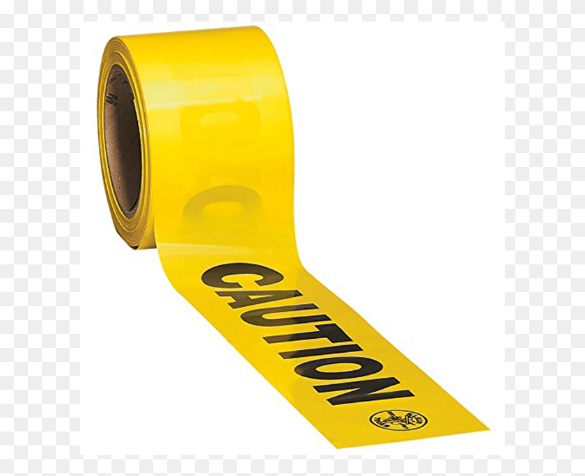 611x624 Klein Tools 58000 20039 Caution Warning Tape Barricade Label HD PNG Download