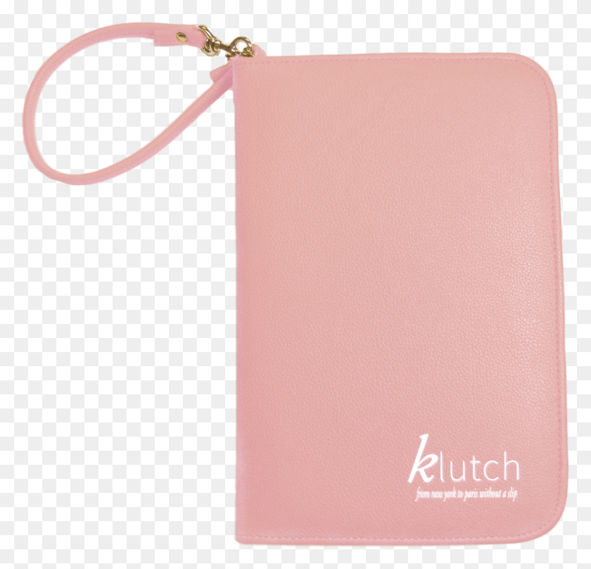 836x802 Klutch Travel Folder Lt Pink Coin Purse, Texto, Bolso, Bolso Hd Png