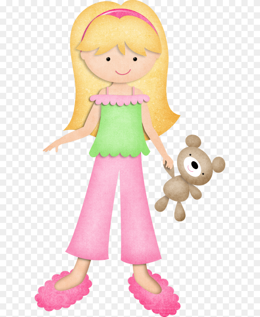 616x1024 Kmill Blondegirl De Palitos Pajama, Baby, Person, Doll, Toy PNG