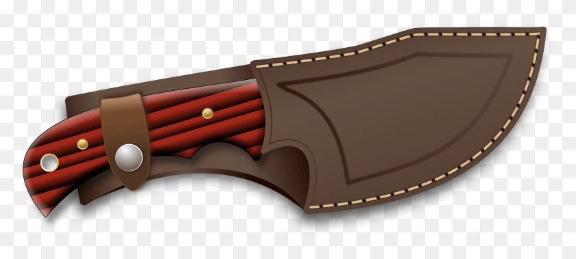 2330x953 Knife Clipart Hunting Knife, Weapon, Weaponry, Cushion HD PNG Download
