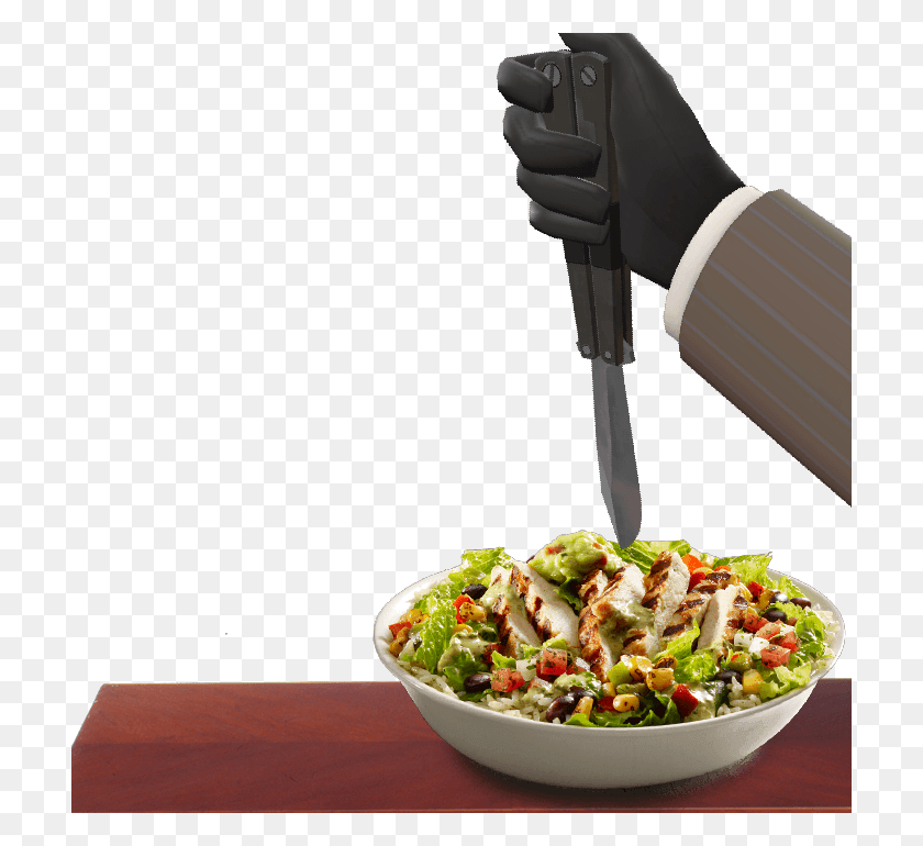 710x710 Knife Your Salad Cantina Bell, Meal, Food, Lunch HD PNG Download