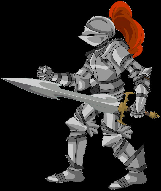 543x645 Knight Images Cartoon, Person, Human, Samurai HD PNG Download