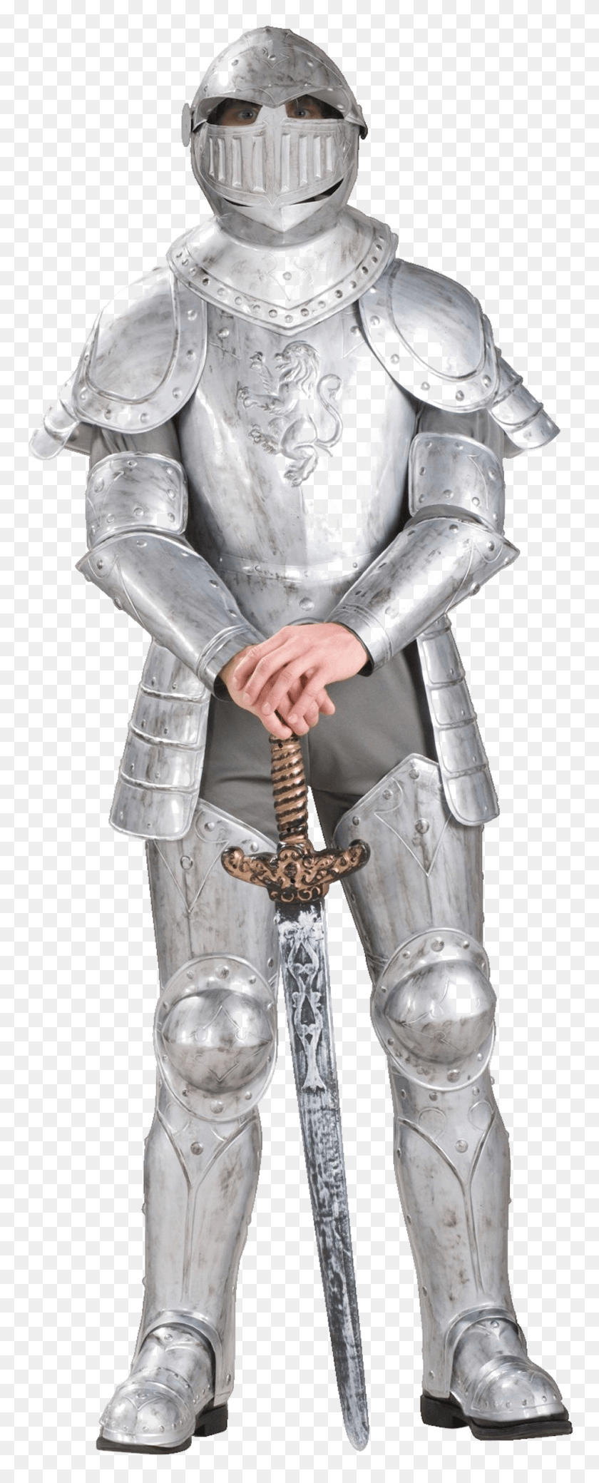 953x2467 Knight Transparent Background Knight In Shining Armor Costume, Person, Human, Clothing HD PNG Download