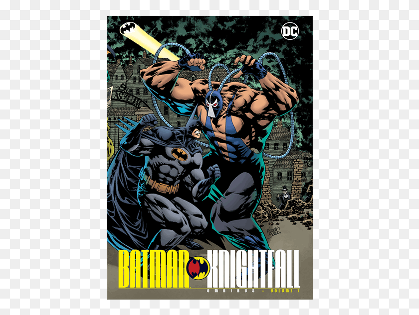 414x573 Knightfall Omnibus Vol Batman Knightfall Omnibus Vol, Person, Human, Poster HD PNG Download