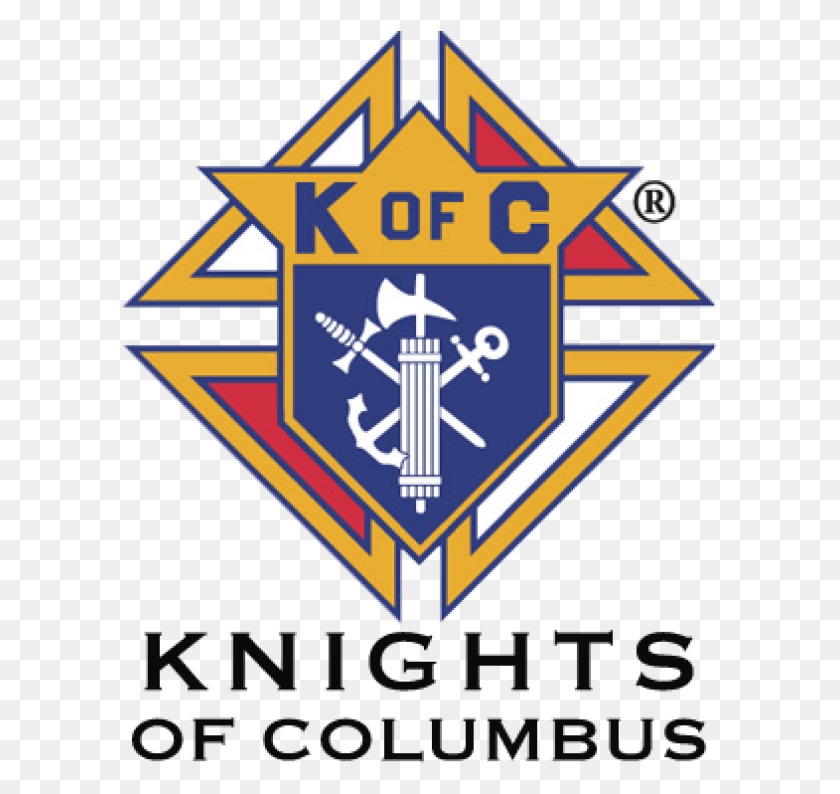 597x734 Knights Of Columbus Council Knights Of Columbus, Symbol, Logo, Trademark HD PNG Download