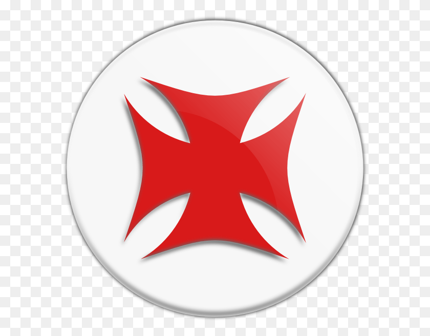 600x596 Knights Templar Cross, Symbol, Logo, Trademark HD PNG Download