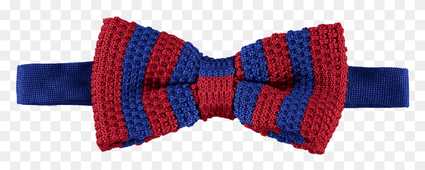 2094x745 Knitted Bow Tie Blue Red Knitted Bows, Knitting, Scarf, Clothing HD PNG Download