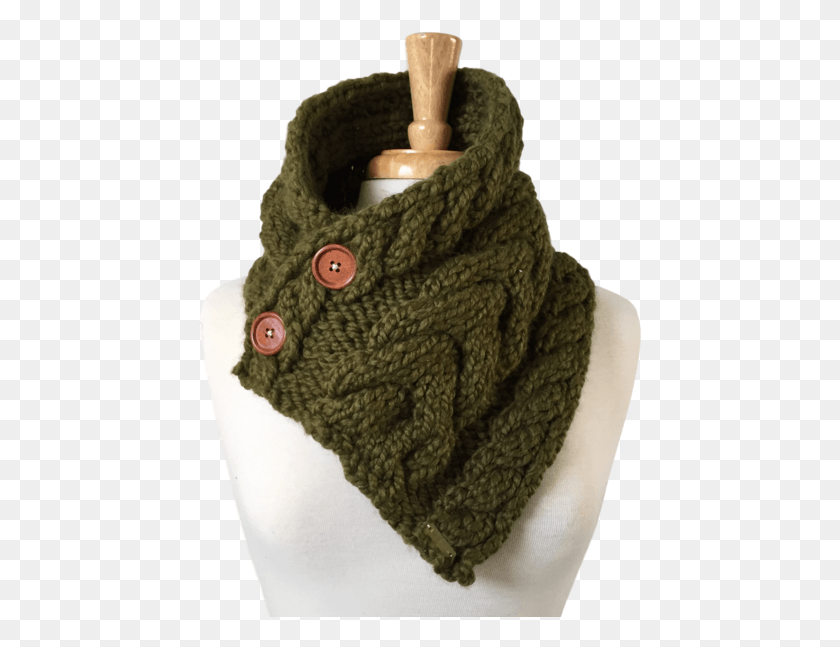445x587 Knitting, Clothing, Apparel, Scarf HD PNG Download