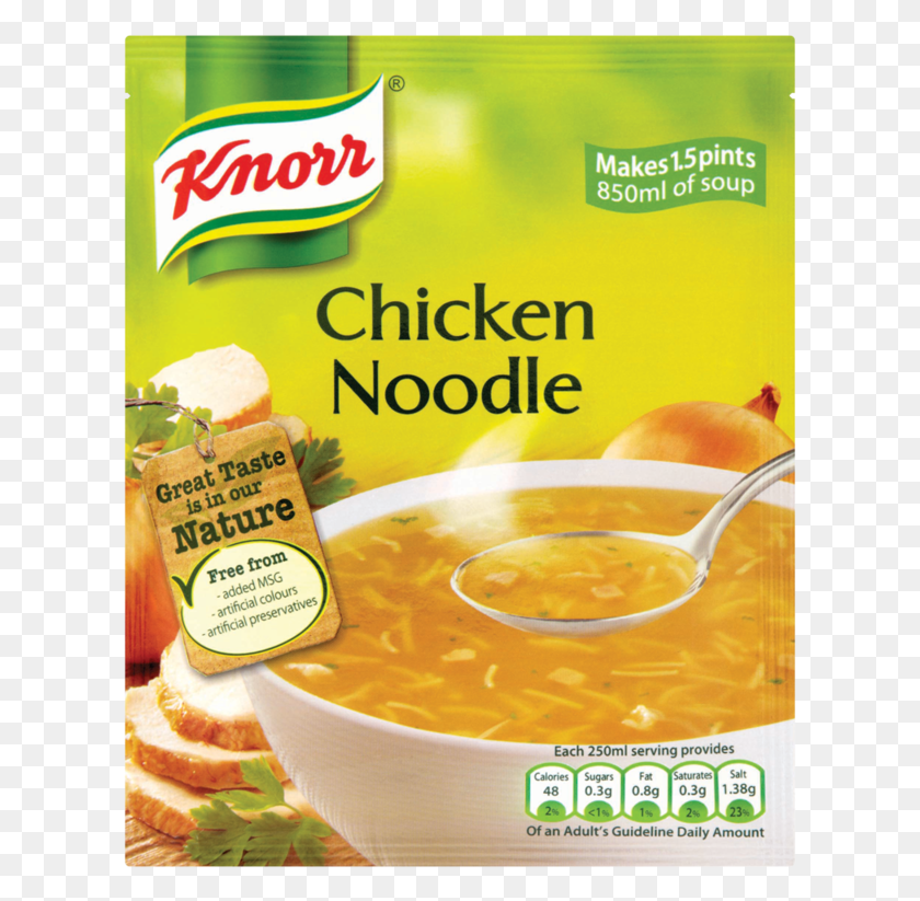 615x763 Куриный Суп С Лапшой Knorr Куриный Овощной Суп Knorr, Миска, Блюдо, Еда Png Скачать