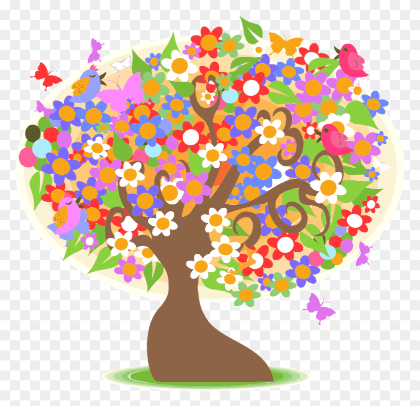 956x921 Знай N39 Grow Tree Logo 02 Arbol De La Vida Animados, Графика, Торт Ко Дню Рождения Hd Png Скачать